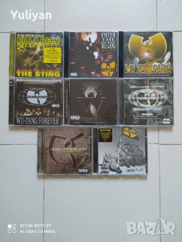 рап хип хоп RAP HIP HOP Wu-Tang Clan, снимка 2 - CD дискове - 38741955
