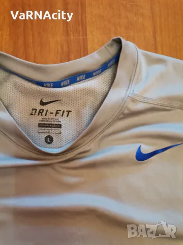  Nike dry-fit размер L , снимка 2 - Тениски - 49979228