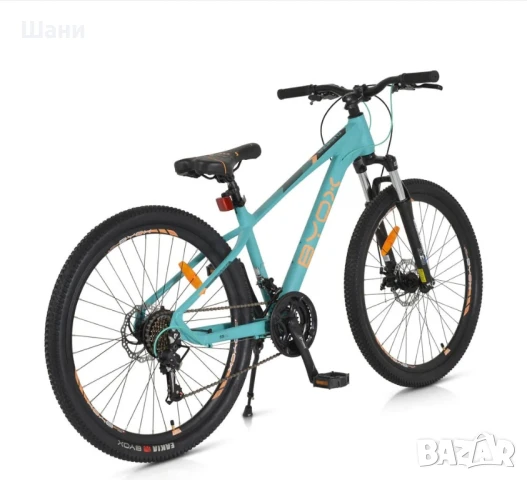 BYOX Велосипед 26" ALLOY CLASHER ТЮРКОАЗ

, снимка 3 - Велосипеди - 50823015