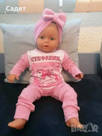 Детска пижама с картинка и име по ваш избор