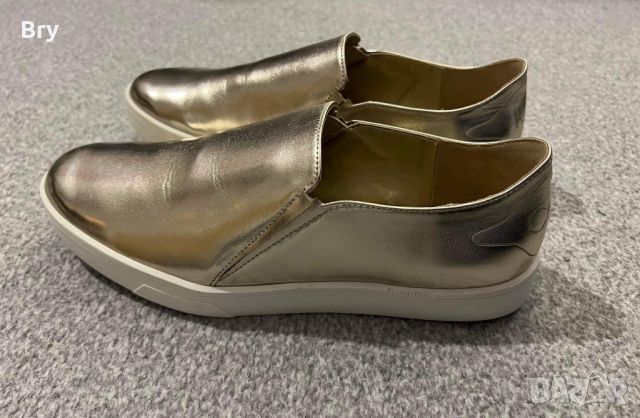 Обувки gold Calvin Klein, снимка 8 - Дамски ежедневни обувки - 46445730