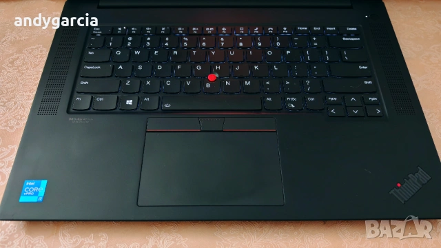  Intel Core i7 11850H/NVidia Quadro T1200 4GB/16 IPS QHD+/16GB RAM/512GB SSD/Lenovo ThinkPad P1 Gen4, снимка 8 - Лаптопи за работа - 53782766