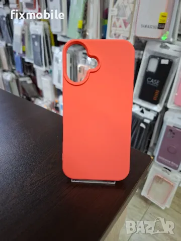 Apple iPhone 16 Силиконов гръб/кейс, снимка 7 - Калъфи, кейсове - 47880651