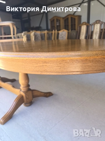 Разтегателна трапезна маса 2,80 м. , снимка 2 - Маси - 54115658