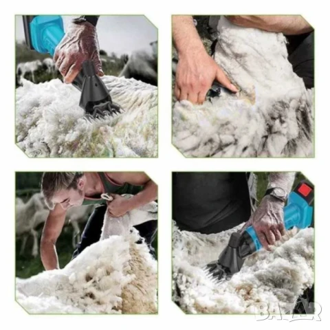 Акумулаторна машинка за подстригване на животни KraftRoyal 36V, 8.0Ah, с 2 батерии, снимка 3 - Машинки за подстригване - 50589484