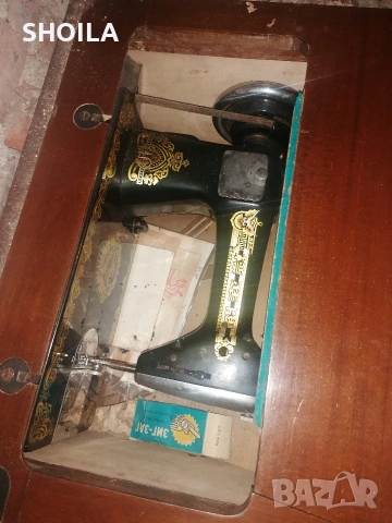 Стара крачна шевна машина, снимка 7 - Антикварни и старинни предмети - 54173009