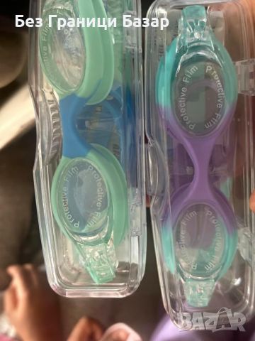 Нови 2 броя Детски Очила за Плуване UV Защита Анти-мъгла Ергономични 3-16 години, снимка 8 - Водни спортове - 45617239