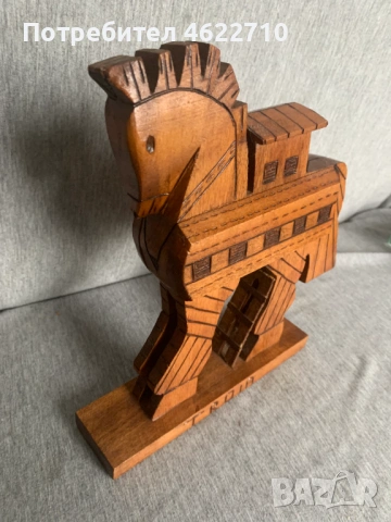 дървена фигура , снимка 3 - Антикварни и старинни предмети - 54018069