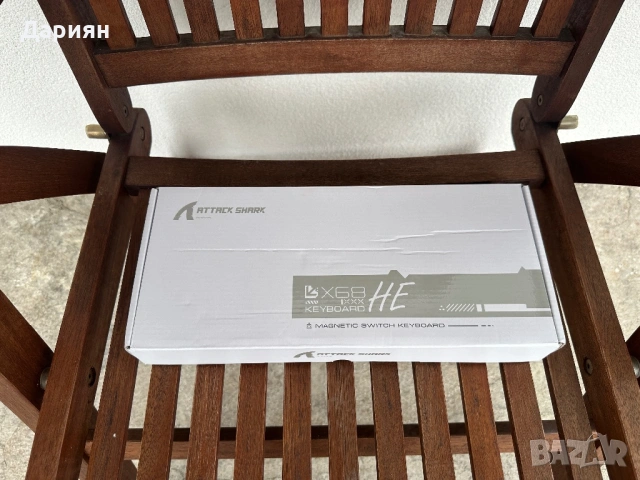 Механична магнитна клавиатура Attack Shark X68HE / 8000HZ / Adjustable Switch Actuation / 68% /, снимка 2 - Клавиатури и мишки - 53541617