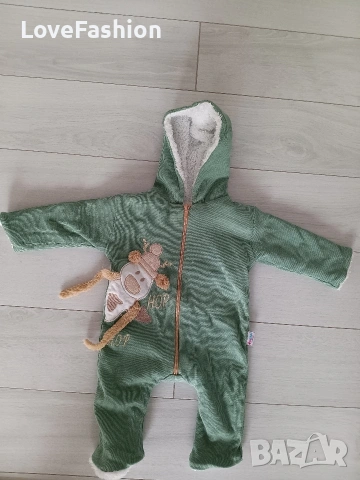 3 броя зимни дрехи връхни за бебе от 0 до 3 месеца, снимка 5 - Бебешки якета и елеци - 53220691