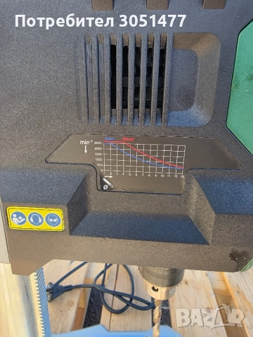 бормашина- настолна PARKSIDE, снимка 7 - Бормашини - 52281180