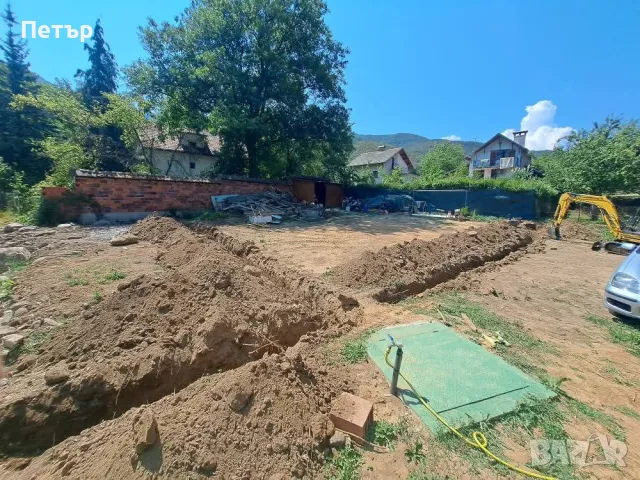 услуги с мини багер и самосвал 3.5 т, снимка 4 - Кърти, чисти, извозва - 49910351