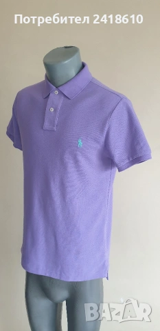 POLO Ralph Lauren Pique Cotton Slim Fit Mens Size М НОВО! ОРИГИНАЛ! Мъжка Тениска!, снимка 5 - Тениски - 53520328