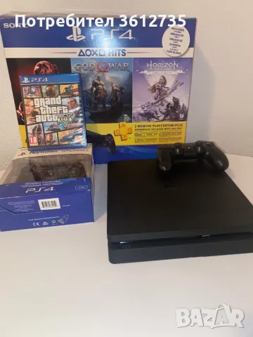 Продавам Ps 4 slim, снимка 1 - PlayStation конзоли - 47742126