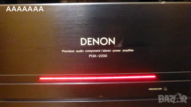 DENON POA-2200, снимка 5 - Ресийвъри, усилватели, смесителни пултове - 48774569