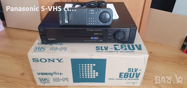 SONY SLV-E8UV VHS Hi-Fi stereo Sp/Lp  rec & Play, снимка 1 - Плейъри, домашно кино, прожектори - 49244364