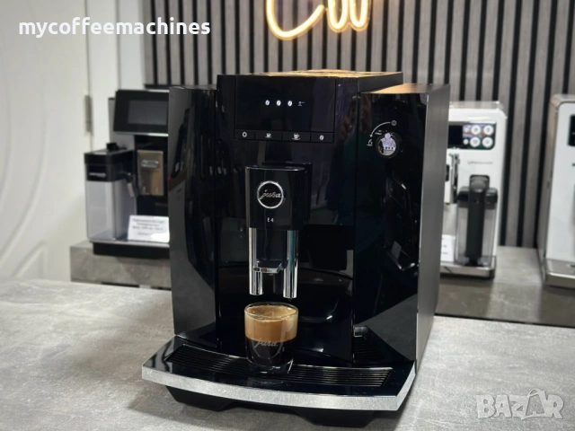 Кафемашина JURA E4 Piano Black (EA)