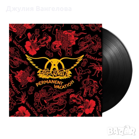 Грамофона плоча на Aerosmith-Permanent Vacantion