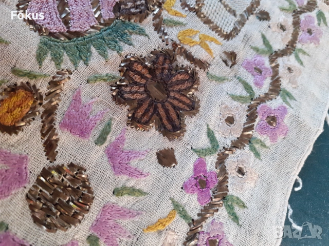 Невероятна българска възрожденска шевица, снимка 4 - Антикварни и старинни предмети - 53406178