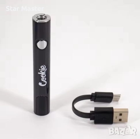 Батерия Cookies 650mAh 510 2.7– 4.2V LED Дисплей, снимка 4 - Вейп без пълнители - 52850842