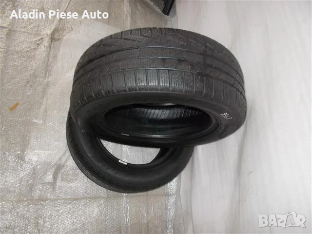 Чифт от 2 зимни гуми Pirelli Sottozero 245/55R17 102V, DOT 1914 , снимка 5 - Аксесоари и консумативи - 50637719