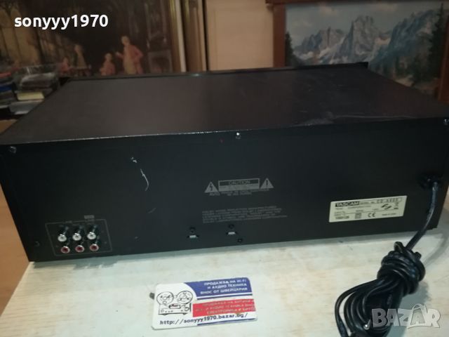 tascam reverse deck & cd player-france 1605240740, снимка 17 - Декове - 45759079