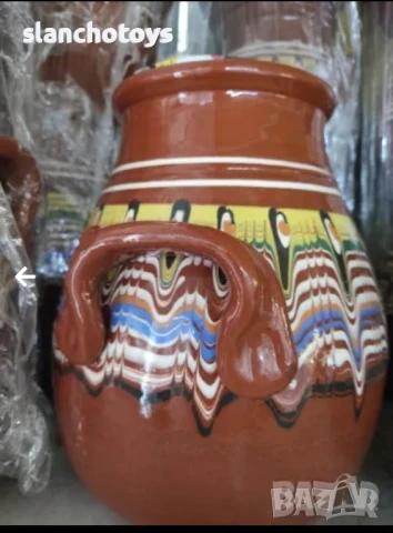 Глинени гювечета, 500 -650мл.тава,чинии,оливерник,Троянска керамика , снимка 5 - Съдове за готвене - 48759107