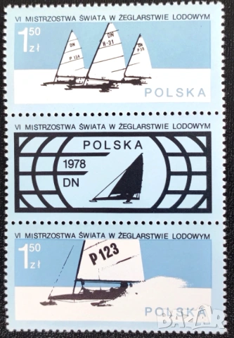 Полша, 1978 г. - лот марки на тема самолет, кораб, футбол, личности, кола, космос, дървета, изкуство, снимка 2 - Филателия - 53303539