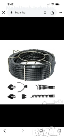 Пружина/Спирала за отпушване на канали