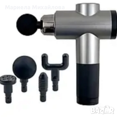 Масажен уред Fascial Gun RF-321 – мощно решение за мускулно възстановяване и релакс, снимка 6 - Други стоки за дома - 52407146