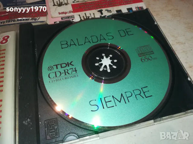 BALADAS DE SIEMPRE CD 0209241110, снимка 5 - CD дискове - 47102313