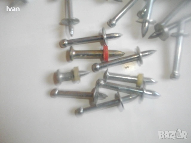 40мм Пирони Гвоздей за HILTI за бърз директен монтаж за модели DX 600, DX 400, DX 100, DX 300, DX200, снимка 14 - Други инструменти - 53404993