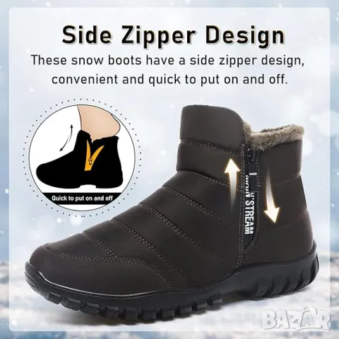 Мъжки зимни боти, снимка 3 - Мъжки боти - 49848274