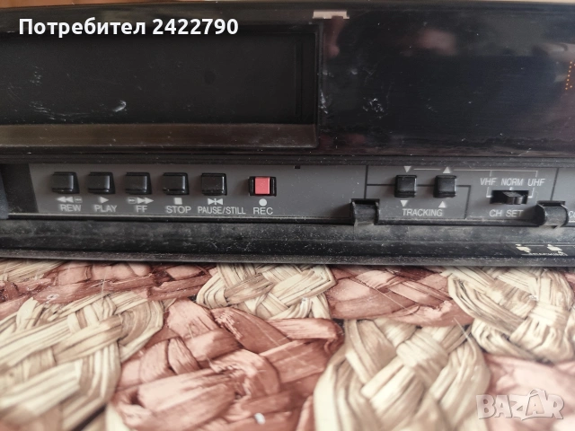 VHS видео Sharp , снимка 4 - Плейъри, домашно кино, прожектори - 53496088