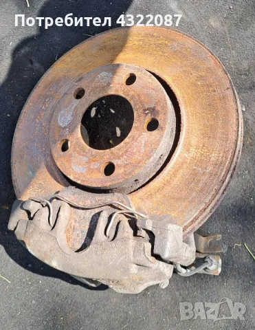  Супорт Държач Спирачен Апарат Audi A4 B7/ Ауди А4 Б7 2.0TDI 140к.с BLB /АВТОМАТ/ , снимка 5 - Части - 50319189