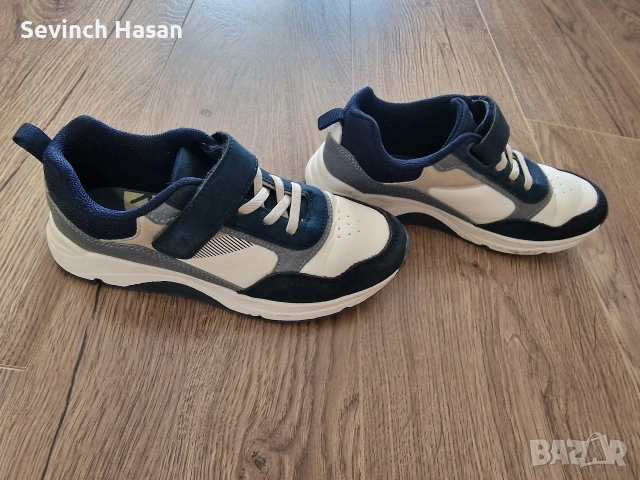 Детски маратонки за момче Okaidi- 34 номер, снимка 5 - Детски маратонки - 54223138