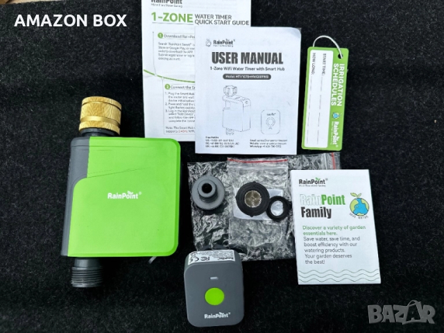 Смарт Контролер за напояване RainPoint, снимка 2 - Напояване - 52165004