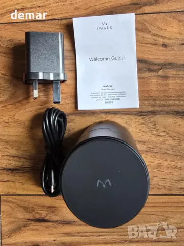 iWALK 3 в 1 безжична зарядна станция с автоматично завъртане, зарядна стойка с магнит за Apple, снимка 9 - Безжични зарядни - 50297429