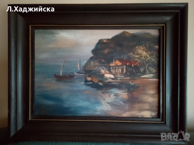 картина с маслени бои - морски пейзаж