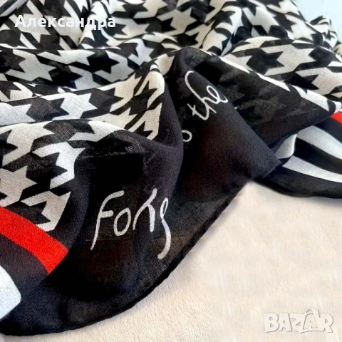 Стилен и красив шал , снимка 8 - Шалове - 41743005