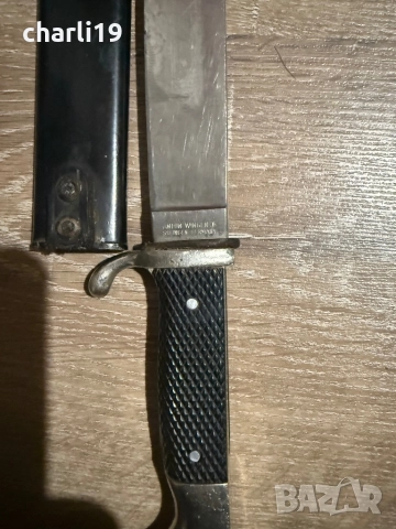 Немски скаудски нож solingen, снимка 11 - Ножове - 52861135