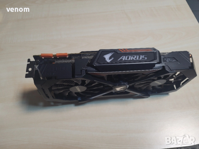 Aorus GTX 1080 Ti 11GB GDDR5X Gigabyte Nvidia, снимка 2 - Видеокарти - 53724971