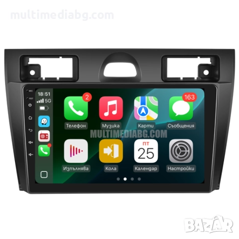 Ford Fiesta 2002-2008 Мултимедия Навигация Android