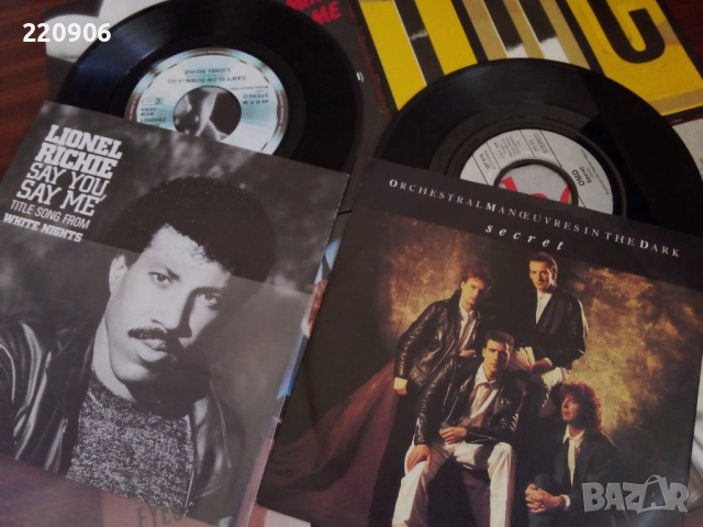 Малки плочи A-HA, Lionel Richie, Falco, Billy Idol и др., снимка 2 - Грамофонни плочи - 51818048
