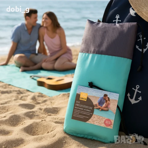 XXL одеяло за плаж и пикник - 240x220 см, снимка 4 - Други стоки за дома - 51287113