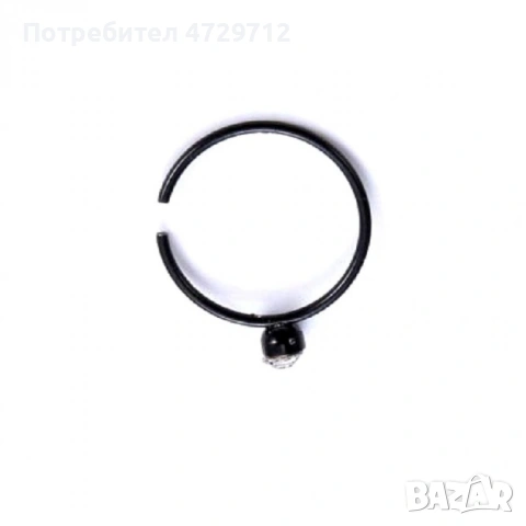 Бързо сваляща се обица за нос устни пъп вежда, снимка 2 - Обеци - 53498308