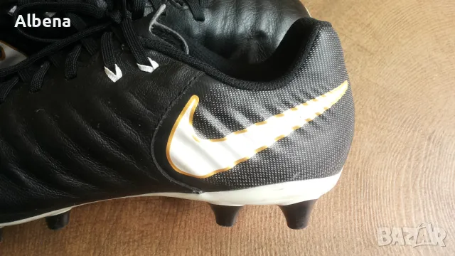 NIKE TIEMPO Leather Football Boots Размер EUR 40,5 / UK 6,5 бутонки естествена кожа 254-14-S, снимка 9 - Футбол - 47040690