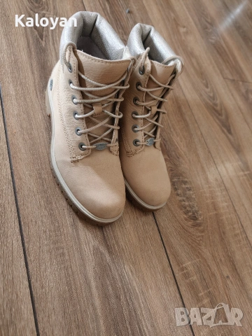 Оригинални кожени боти Timberland 36, снимка 2 - Дамски боти - 53923373