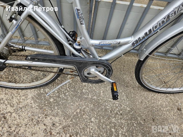 Алуминиев велосипед 28 цола ALUCITYSTAR-шест месеца гаранция, снимка 5 - Велосипеди - 51462417