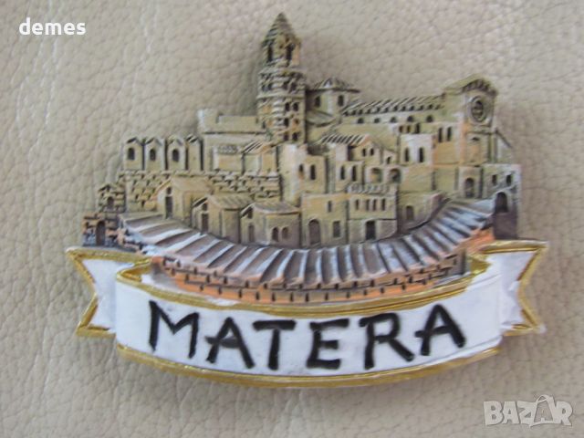 Магнит от Матера, Италия, снимка 3 - Колекции - 46388241